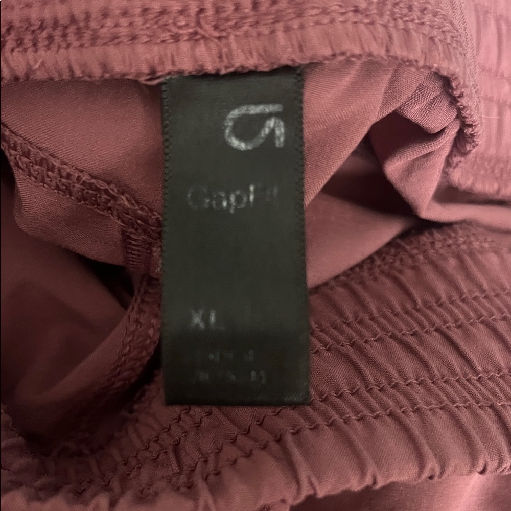 (299)GAP Mauve Track Pants - Picture 2 of 6